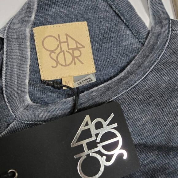 Chaser Cold Shoulder Long Sleeve Top NWT Size M - Picture 5 of 5